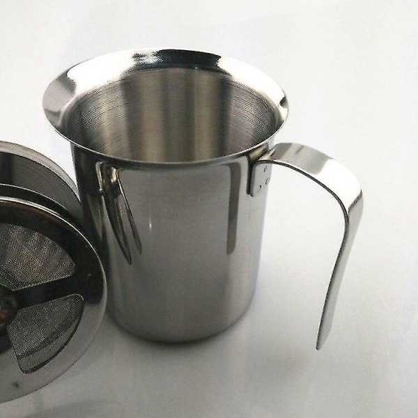 Kaffe- og tekanne i rustfritt stål 304 for sjokolade, melk og bobler