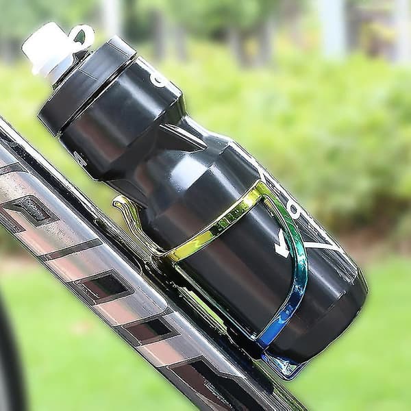 2-pack Pläterade PC Flaskhållare, Perfekt för Landsvägs- och Mountainbikes
