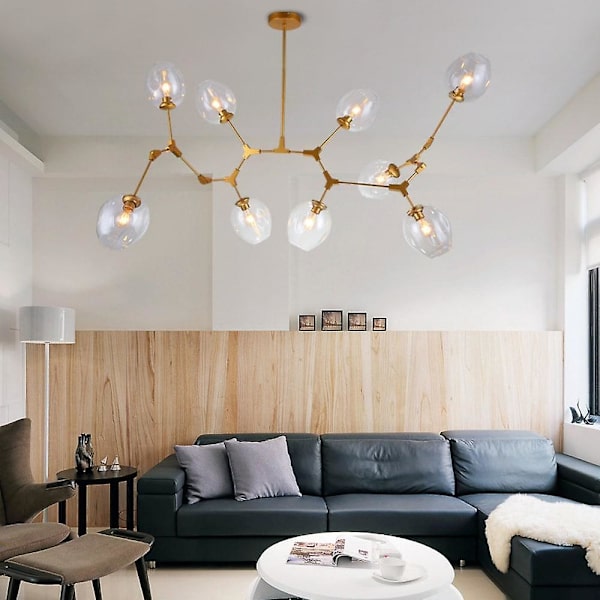 Branch Lights -kattokruunu 5 lampulla LED-riipusvalaisin