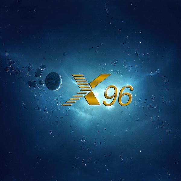 X96 S905x Quad Core 1 GB + 8 GB TV-boks, Topmontering, Sort