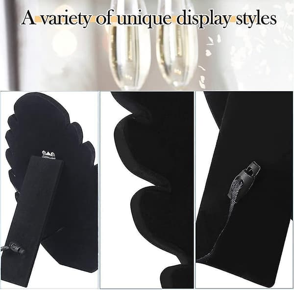Sammets Halsband Displaybräda 5 Hack Armbandshållare