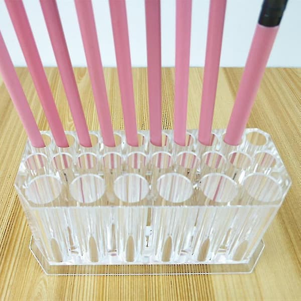 Akryl Makeup Koster Holder Oppbevaring 26 Hull Organizer