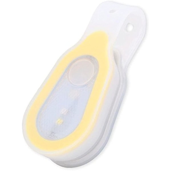 Klämma-ficklampa, Handsfree LED-lampa, Fästs på Kläder