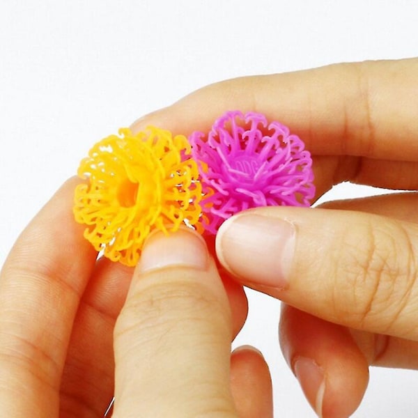 200 stk Barnas Perleutstyr Utdanningsleker Samle DIY Lim For Gutter Og Jenter Random 100Pcs