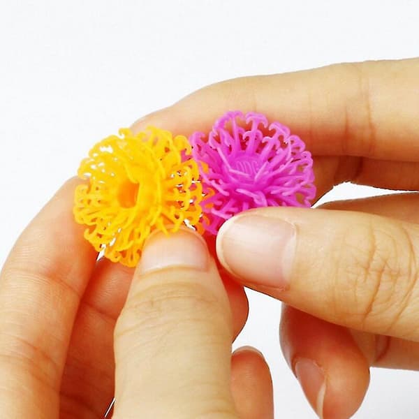 200 stk Børns Perleuddannelseslegetøj Saml DIY Klæbrig Til Drenge Og Piger Random 100Pcs