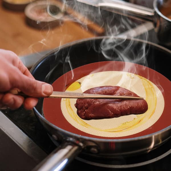 3 stk. silikone bageunderlag non-stick bageplader runde 8 tommer fødevaregodkendt silikone