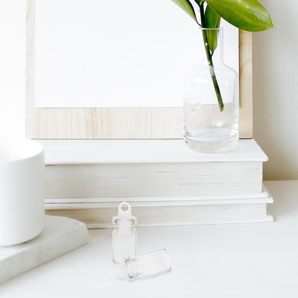 Mini glasönskeflaskor Små glasflaskor 10 st med korkar, små förseglingsflaskor