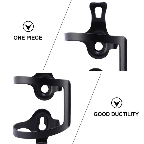 Lett og solid vannflaskeholder i aluminiumslegering med sideåpning