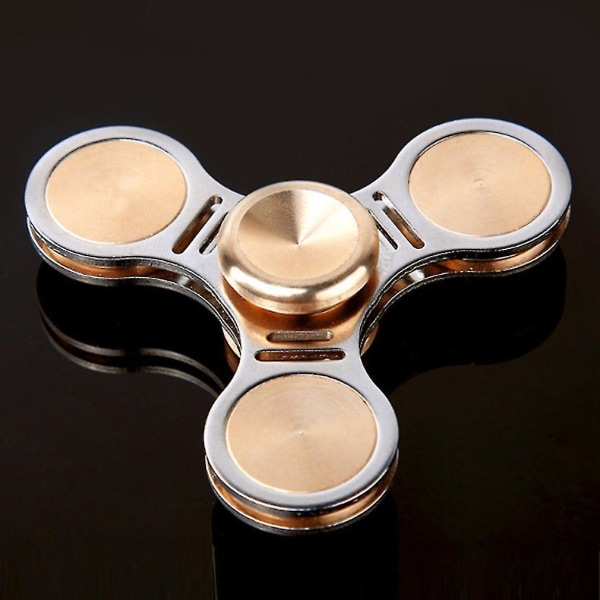 3-bladers Alloy Håndfingertuppspinner Roterende Reduser Stressavlastningstrykk