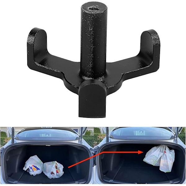 Tesla Model 3 Tavaratilan Koukku Ostoskassien Koukku