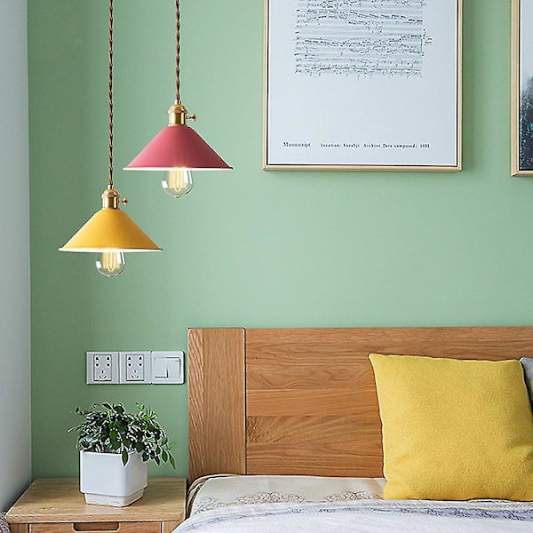 22cm LED-Hänglampa Modern Nordisk Enkel Design Färger
