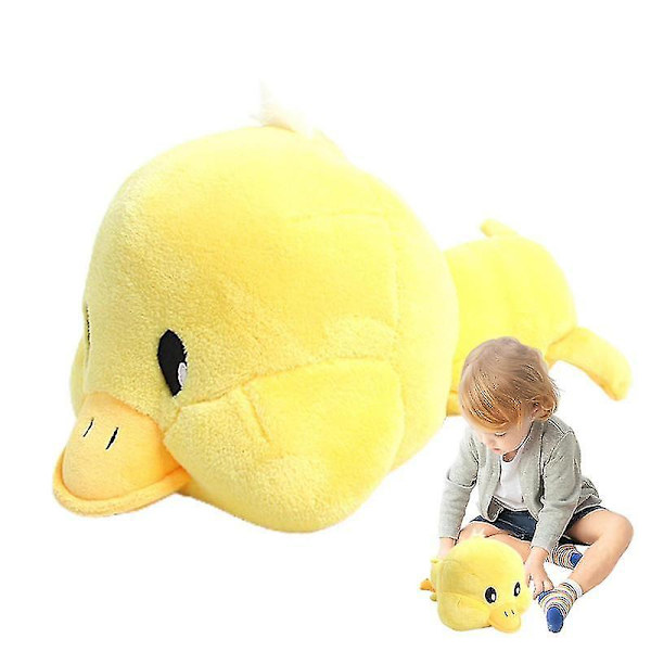 Plush Gul Eend Kudde Kuddar Leksaker Mjuk Känslig Dock Söt Djurkudde Kuddar Kawaii