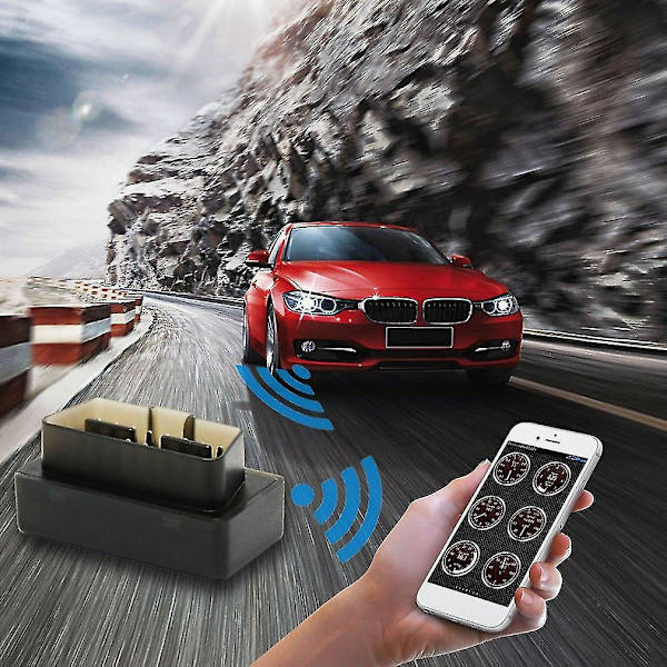 Kannettava Mini OBD2 V1.5 -laitteisto Bluetooth diagnostiikkatyökalu