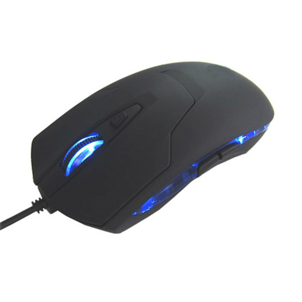 Hemmakontors Spelmus Optisk 2400dpi För PC Laptop Ergonomisk Spelmus