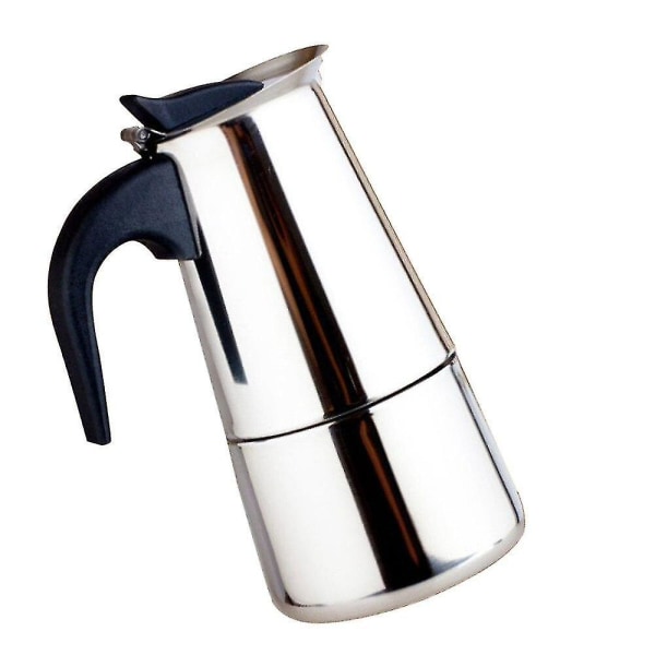 Rostfritt stål Moka kaffebryggare Espresso Percolator