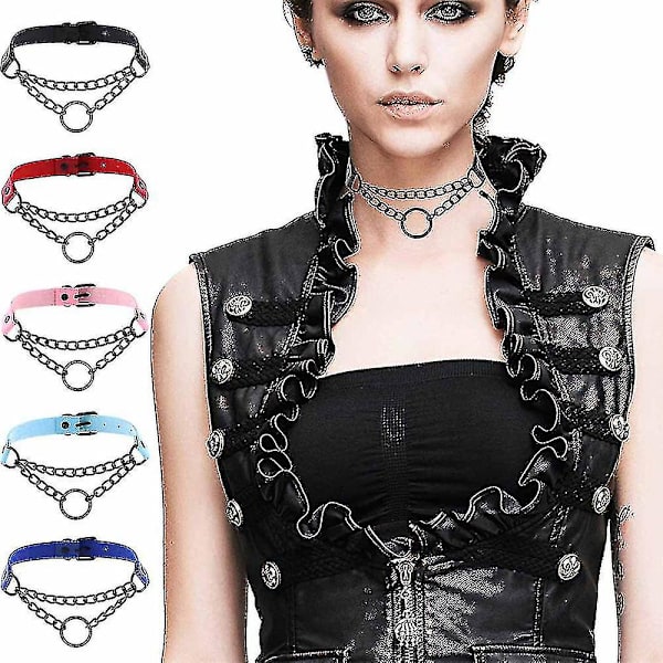 Personlighet Diablo Punk Vind Cortical Ring Halskjede