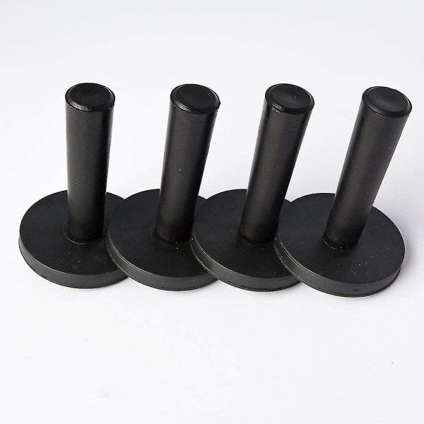 Bilwrap Sort Gripper Magnet Holder Til Bilindpakning Vinylværktøjer Magneter (4 stk., Sort)