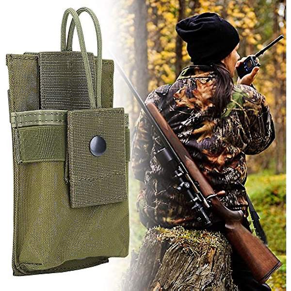 Taktiikka Molle Radiopussi Vyöpuhelimen Poliisiradion Pidikkeelle