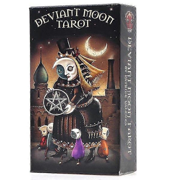 Deviant Moon Tarot Kort Spil Brætspil Divination Profeti Multiplayer Spil