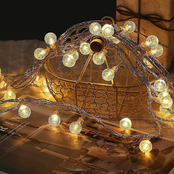 Globe-lysstreng 10m 100 LED Mini Ball Feelysslyng Utendørs