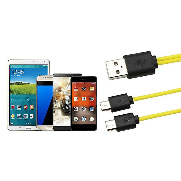 Znter Micro USB-ladekabel for oppladbart batteri