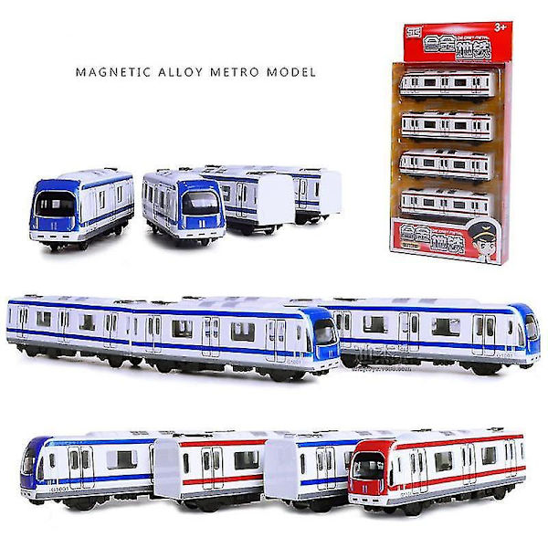1:32 Metalliset Metro-Mallit Magneettiauto Malli