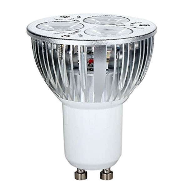 10 stk. 6 W LED Spotlight 400 Lm GU10 E26 E27 3 LED Perler