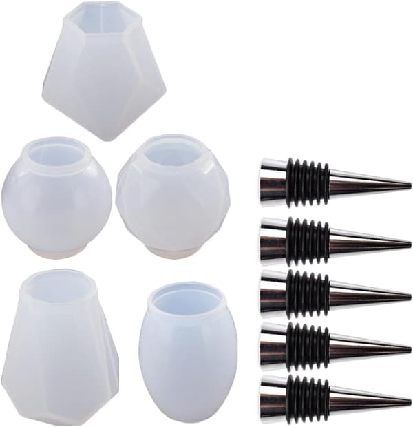 DIY flaskepropper dekorative silikonformer design og kreativ stil