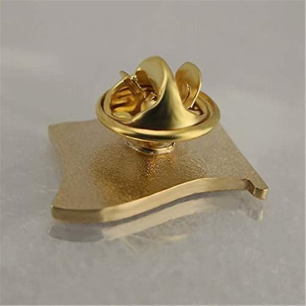 Ukrainsk Flag Pins til Jakker, Rygsække, Hatte - 10 stk.