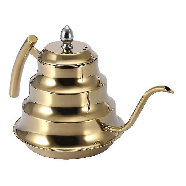 Stainless Steel Pour Over Coffee Kettle Long Spout Tea Pot