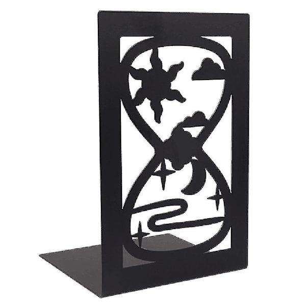 Snygga Premium Metall Bokstöd Kreativa Ihåliga Bokställ Kreativa Gåvor Hourglass