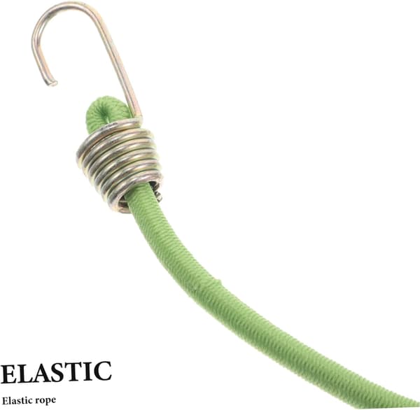 10 stk. elastiske bagagestropper med metalkroge Mini Bungee Cords