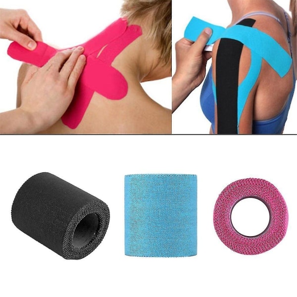 5cm*5m Terapeutisk tejp Sport Physio Muscles Care Wrap