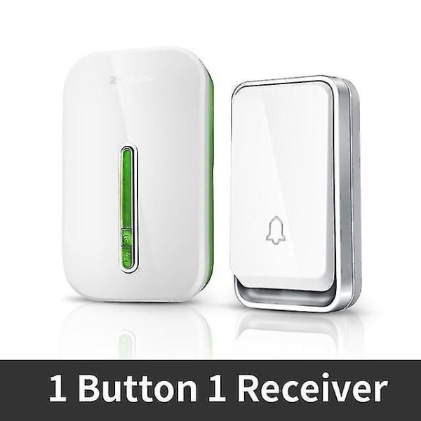 Self Powered Waterproof Wireless Doorbell Night Light No Battery