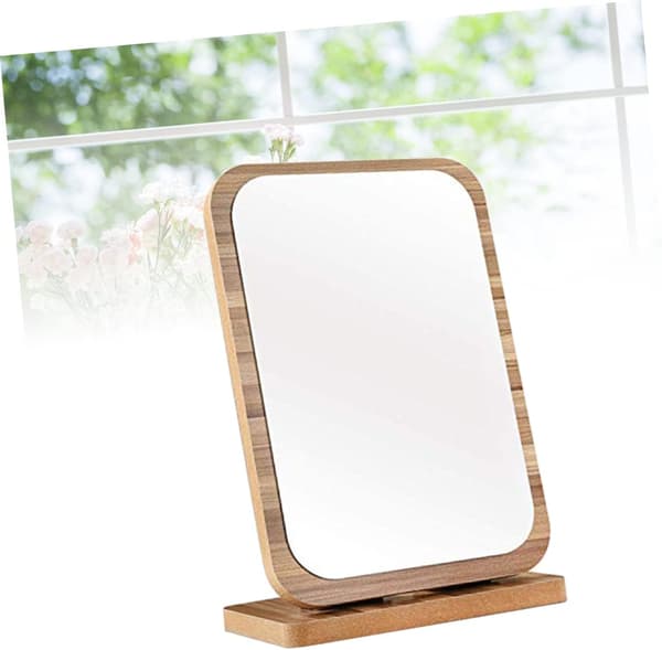 Sammenfoldeligt spejl til skrivebord Stort makeupspejl Sammenfoldeligt design til toiletbord