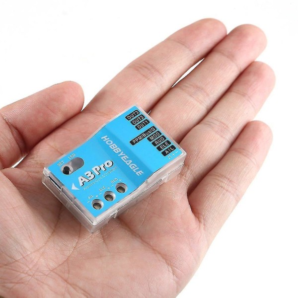 A3 Pro Fastvinge 6-akset Gyroskop Flyvecontroller Stabilisator 32-bit Mcu