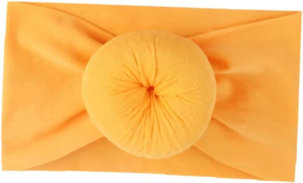 3 stk. elastisk pandebåndssæt til drenge og piger, hårbånd til piger, sløjfe, chiffonblomst, doughnut til fester