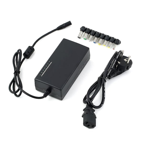 96W Universal Strømadapter til Laptop EU Stik