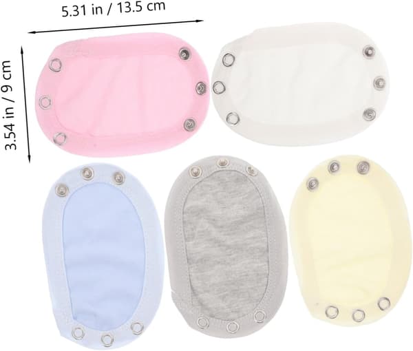 10 st Bodysuit Snap Extender för Jumpsuit Extenders Förlängning