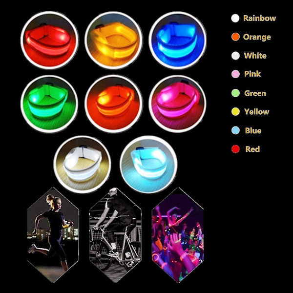 LED-upplyst Fidget Armband Barnfestpresent