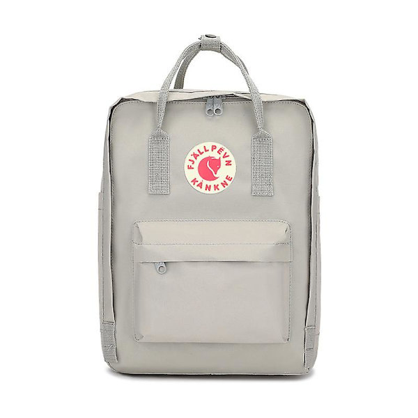 Unisex Lätt Ryggsäck Skolväska Vattentät Casual Passar 15 Tums Laptop (Khaki)