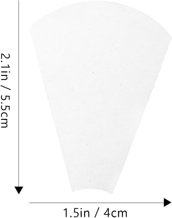88 stk. engelske papir-piecing-maler, quilting-papir-lapper, DIY-sytilbehør