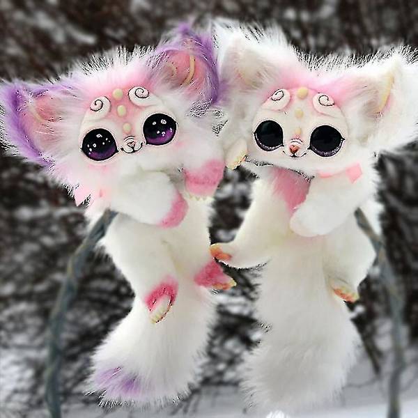 Legendariske Elf Creature Plysjdyr Elf Creatures Cheshire Cat Jente Salamander Plysjdukke For Venn P3