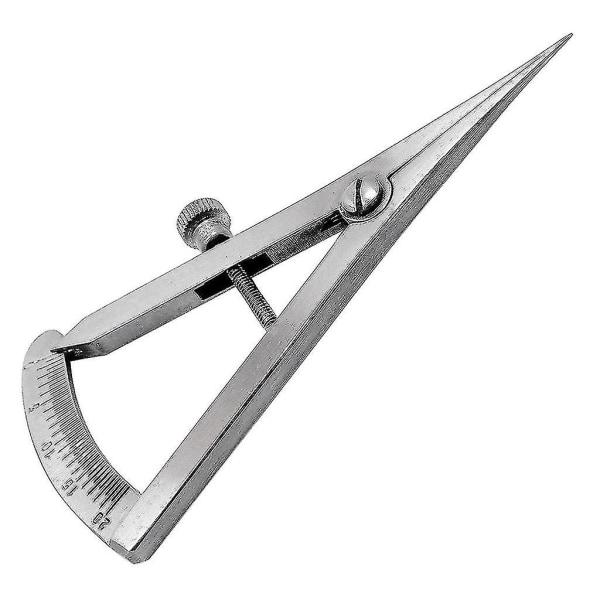 Rustfritt stål Castroviejo Caliper Dental Graduated 0-20mm Rett/vinklet -z