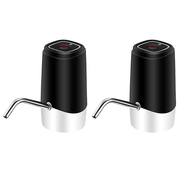 Automatisk Elektrisk Vandpumpe USB Husholdningsudtag Vandhane Værktøjer Sort