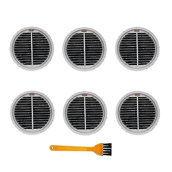 6 stk HEPA-filter til Xiaomi Roidmi Nex X20 F8 Pro Støvsuger