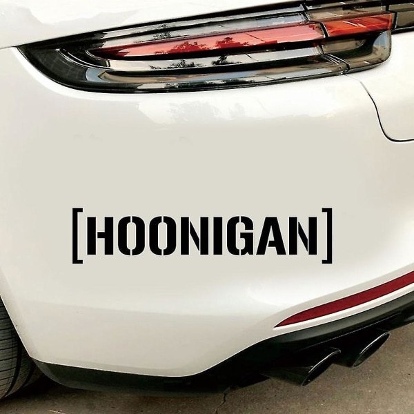 58x10 cm Hoonigan Design Vinyl Vattentät Avtagbar Bil Styling Dekal Mengxi 1