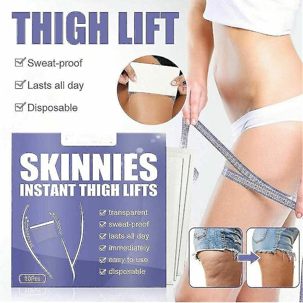 30 st Skinn Åtdragande Benmask, Skinnare Åtdragande Anti Cellulite Lårplåster, Lårlyft Tejp