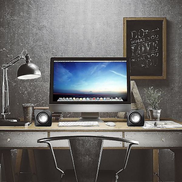 Notebookhögtalare Högtalare för PC, Laptop, med 3,5 mm Jackkontakt