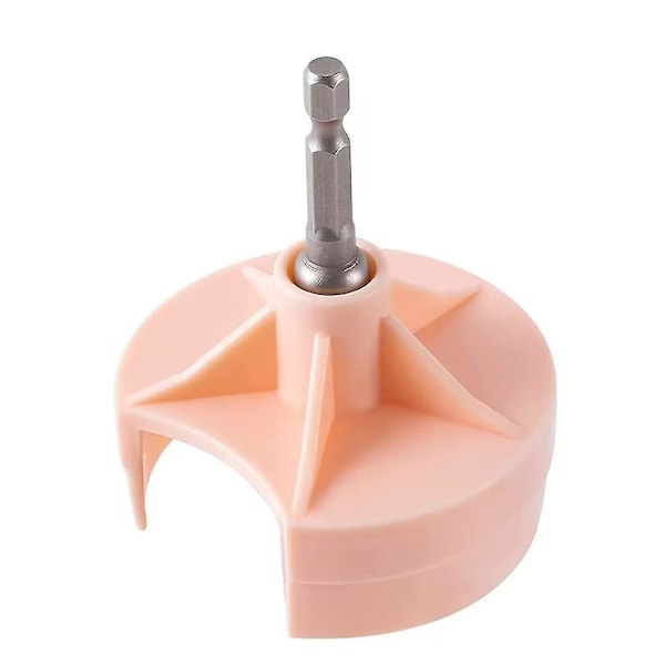 Strikke Maskine Adapter Til Boremaskine, Svingarm Adapter Med Hex Stålbit Power Skruetrækker Tilbehør (1 stk, Pink)